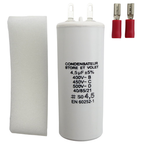 Condensateur 5ufpour - condensateur, 4.5uf(4,5µf)pour