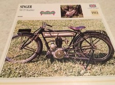 Carte motorbike Singer 500 TT