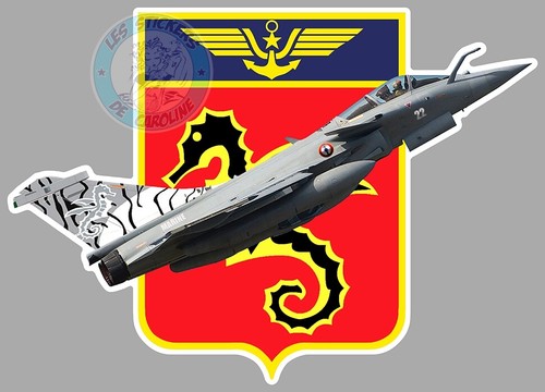 Autocollant avion rafale - autocollant,