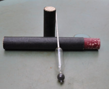 ANCIEN ALCOOMETRE EN VERRE JOEL MEUNIER & Cie DANS SON BOITIER D'ORIGINE