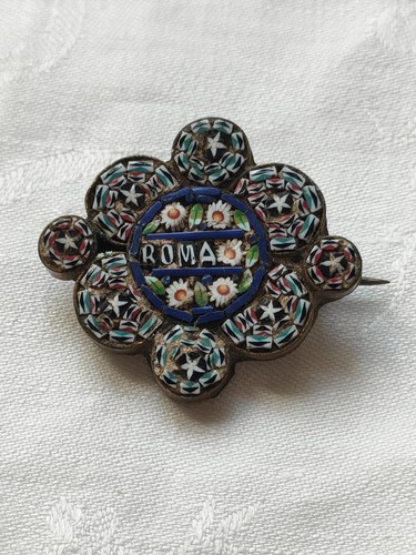 Bijou ancien broche micro - :,
