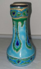 PETIT VASE ART DECO EMAUX DE