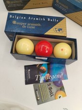 Lot Of 3 Belgian Aramith Balls