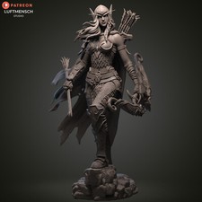Figurine de Alleria Coursevent, World of Warcraft, Impression 3D Wow  à peindre