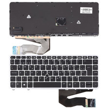 Clavier Pour Ordinateur Portable HP ELITEBOOK 840 G1 850 G1 Cadre Argent