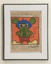 Dessin d’après Keith Haring