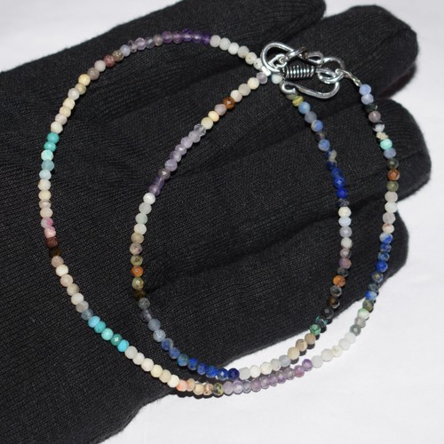 Collier femme fait main perles