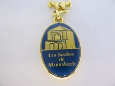 Porte-Clés / Key Ring - LES JARDINS DE MARRAKECH / RESTAURANT MAROCAIN / TOP !