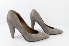 Escarpins PACO HERRERO Cuir  Peau Taupe Clair T 40 TRES BON ETAT