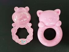 1 Hochet Plastique Rose Baby