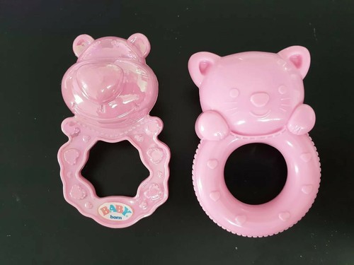 Hochet plastique rose baby - rose,