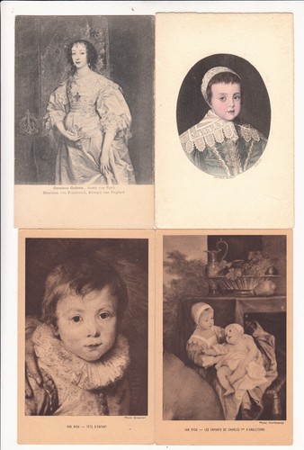 Lot old postcards museum - 4,