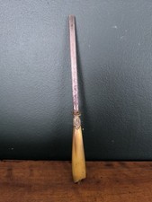 Ancien Petit Fusil À Aiguiser En Corne