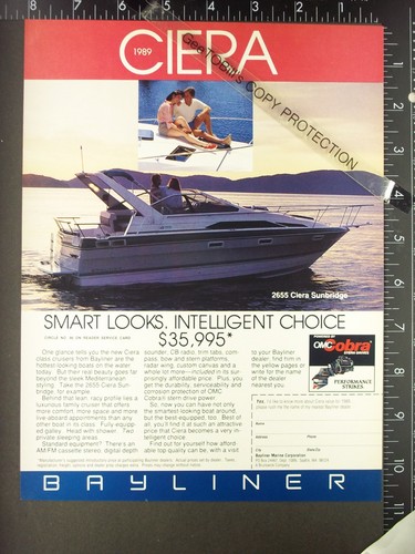 1988 advertising bayliner - on,