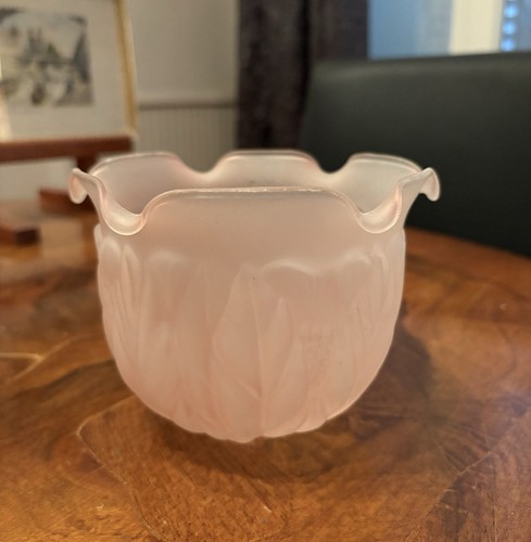 Globe tulipe verre épais - en,