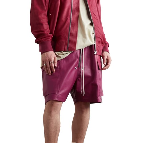Rose jambe droite cuir cordon - jambe,