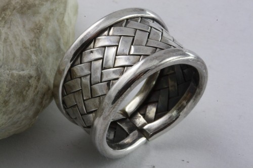 Bague tressée pour - tressée, en