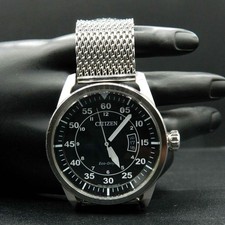 OB250 - Montre Bracelet Citizen Aviator Eco-Drive AW1360-55E maille milanaise