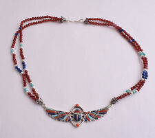 Collier scarabée ailé -