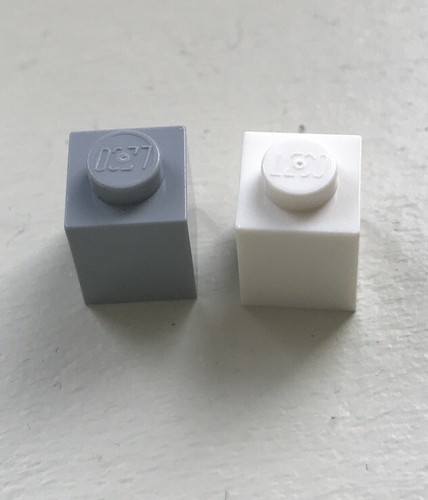 Lego 3005 gris clair blanc - 3005,