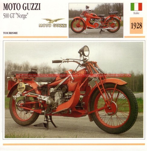 Moto guzzi 500 norge - 500, 1928