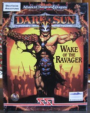 DARK SUN: WAKE OF THE RAVAGER  - Boîte PC - German box (1994) - SSI / Mindscape