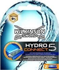 WILKINSON Sword HYDRO 5 CONNECT Pack 2 lames Rasoir Compatible Gillette Fusion 5
