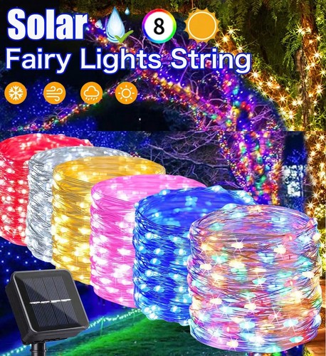 100 300 led solar fairy - solar, string