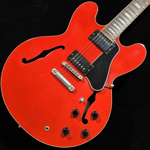 Gibson 335 block cherry red - gibson,