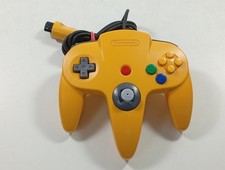 CONTROLLER - MANETTE NINTENDO 64 (N64) JAUNE NOUVEAU STICK ANALOGIQUE DE REMPLAC