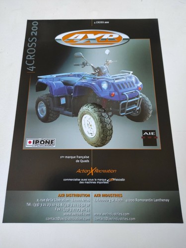 Quad axr cross 200 2006 - quad,