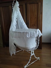lit bébé ancien type bercelonnette
