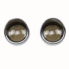 Cache-lentilles de clignotants fumées pour Harley Dyna Softail Touring FLHX