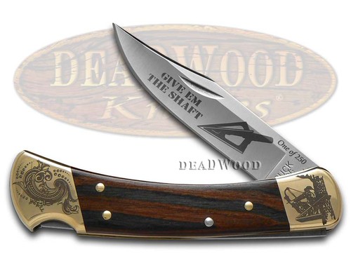 Buck 110 folding hunter knife - buck,