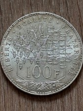 Pièce de 100 Francs, Panthéon, année 1982 en TB+/TTB