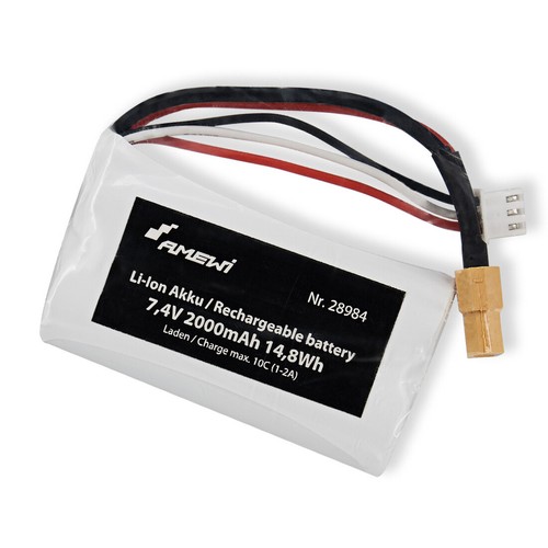 Batterie ion 7 4v - li-ion, 2s