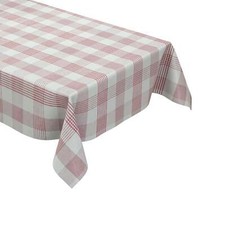 Nappe de Table en Toile Cirée Rouge à Carreaux Campagne 01109-05 Carré Rond Oval