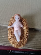 SANTON JESUS En Cire  6,5 X