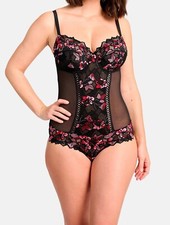 SANS COMPLEXE BODY Ligne ARUM GALA Couleur Noir/Rose/Rouge T. 90/95/100 C/D/E