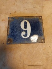 Plaque émaillée de rue