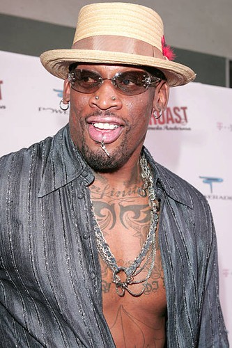 Dennis rodman comedy - rodman, at
