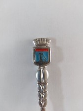 cuillère collection écusson Saint-Raphael grain de café métal argenté