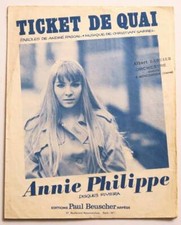 Partition vintage sheet music