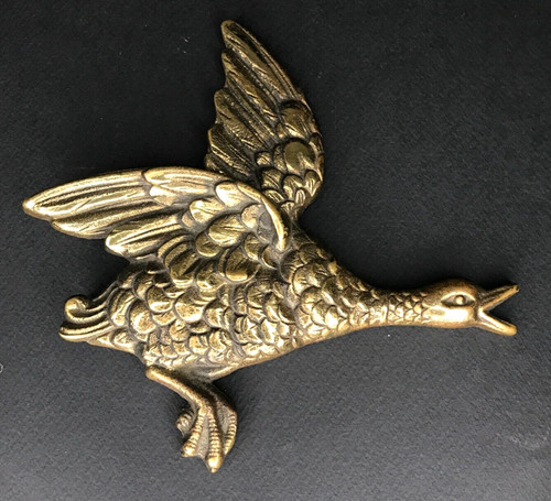 Sculpture canard vol - canard, en
