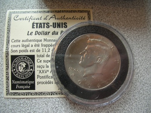 Pièce dollar john - pièce, kennedy