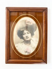 Cadre photo 1900, bois effet
