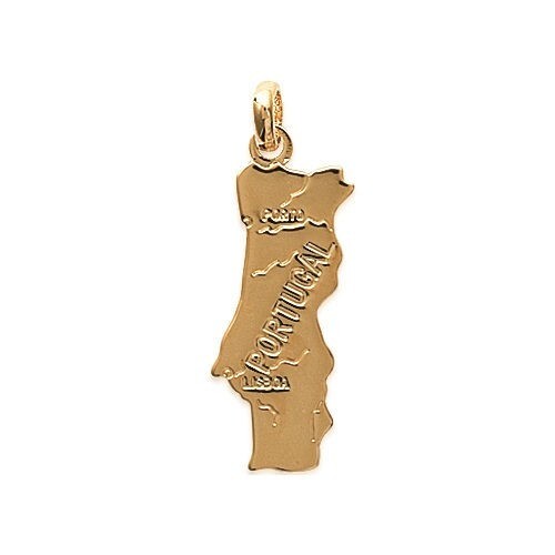 Pendentif portugal plaqué - pendentif, "plaqué