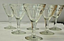 ANCIEN LOT DE 6 VERRES COUPE