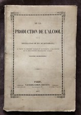 1857 Production alcool par distillation  jus de betterave - Système Champonnois