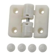 Charnières de portail en résine plastique avec limite d'arrêt réglable pour